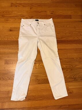 NYDJ White Women’s Straight-Leg Jeans